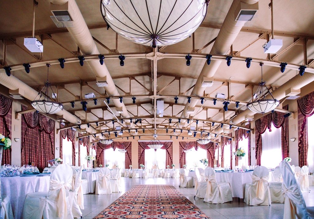 Reception room, luxe & formal style, reception — Harbourmere Pavilion